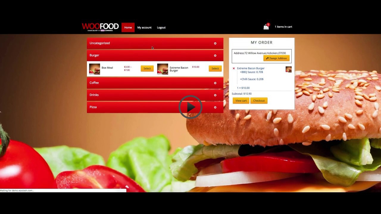 WooFood Demo