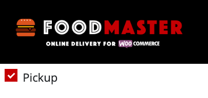How to set Pickup Only on WooFood
