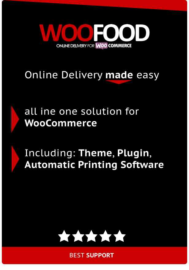 WooFood - Food Ordering (Delivery & Pickup) Plugin  for WordPress / WooCommerce - 1