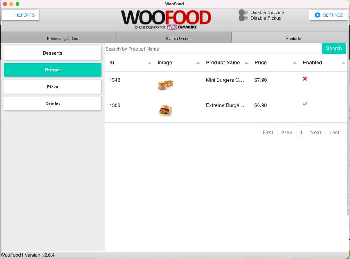 WooFood - Plugin de commande de nourriture (livraison et ramassage) pour WordPress / WooCommerce - 6