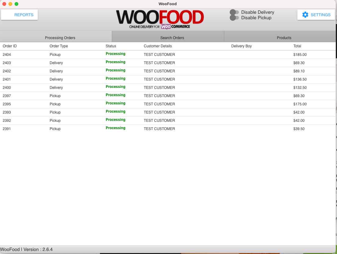 WooFood - Plugin de commande de nourriture (livraison et ramassage) pour WordPress / WooCommerce - 5