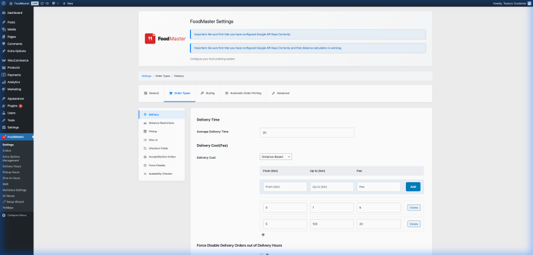 Configuring Delivery & Pickup for Your Restaurant (Order Types Deep Dive)