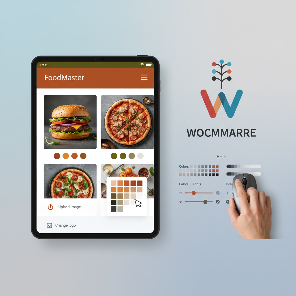 How to Customize Colors, Images, and Branding for Your Restaurant Ordering Website in WooCommerce (Complete Visual Guide)