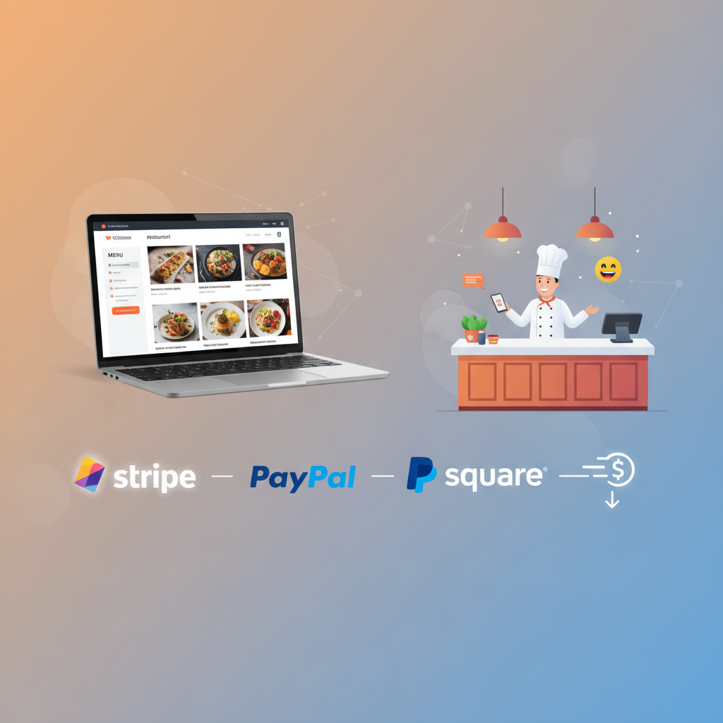 How to Set Up and Compare Payment Gateways for Your WooCommerce Restaurant Website: Stripe vs PayPal vs Square (Complete Guide to Faster Checkout, Lower Fees, and Higher Conversions)