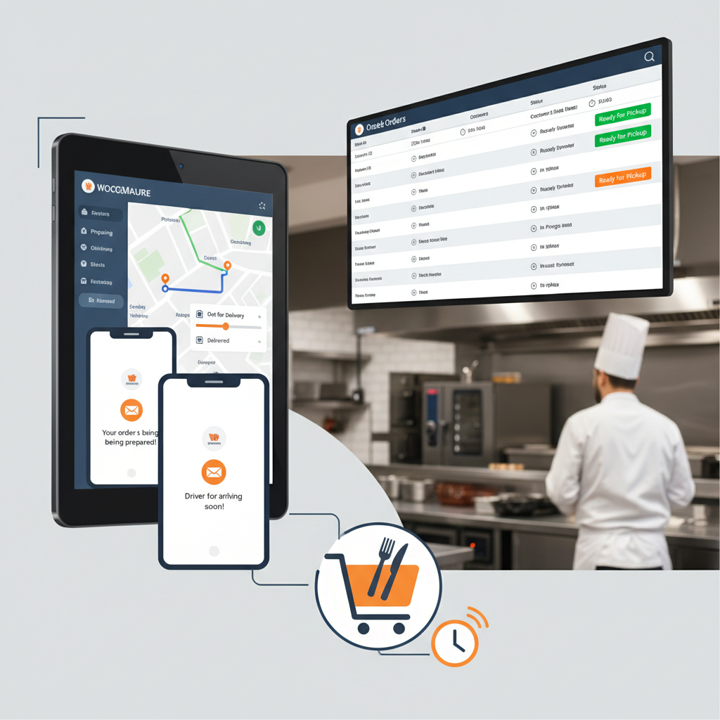 How to Set Up Real-Time Order Tracking and Live Order Status Notifications for Your WooCommerce Restaurant Website (Complete Guide for Pickup and Delivery)