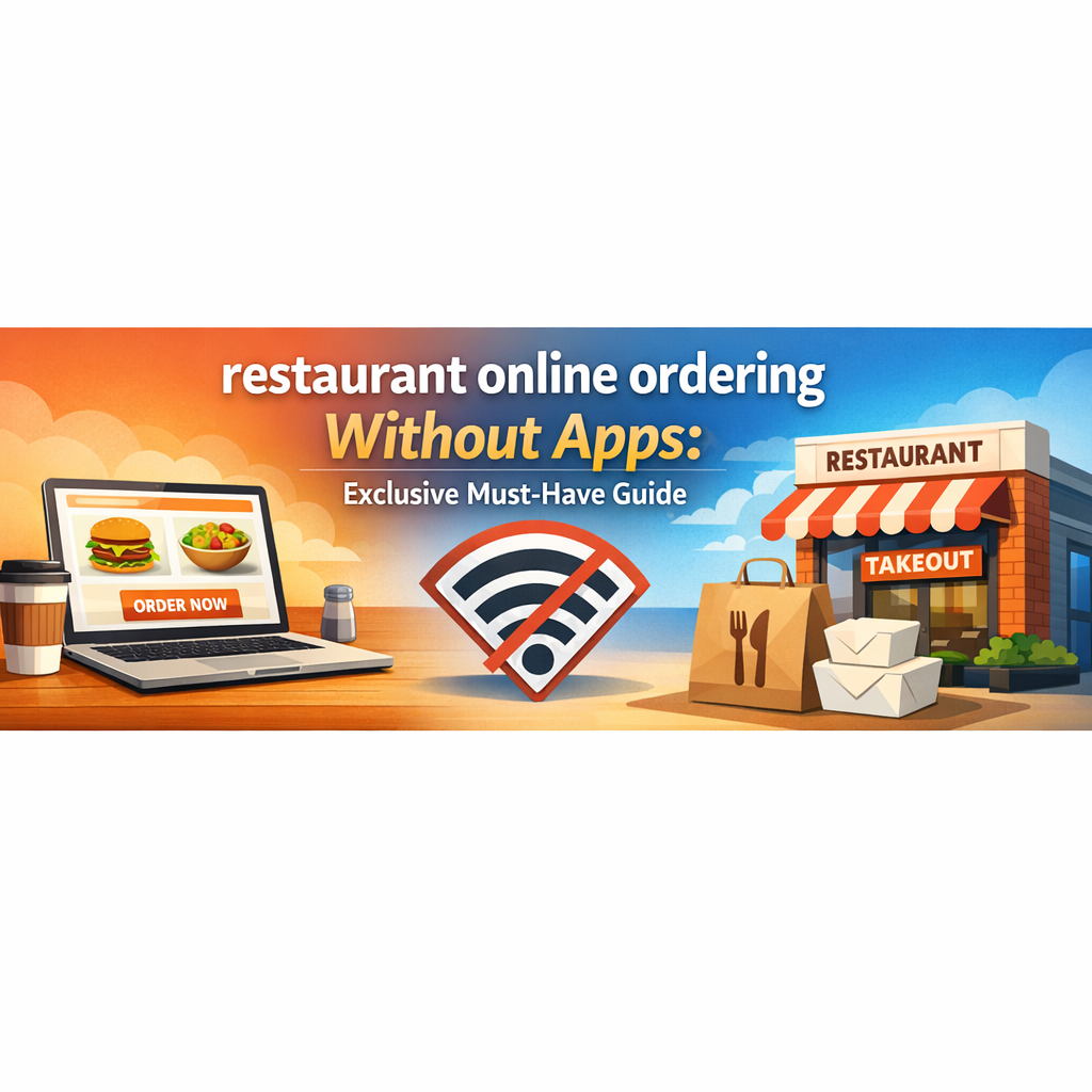 Online Ordering for Restaurants: The No-App, Commission-Free Way to Take Orders in 2026