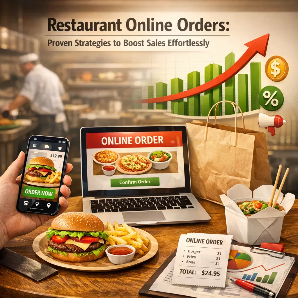 Illustration of Restaurant Online Orders: Proven Strategies to Boost Sales Effortlessly