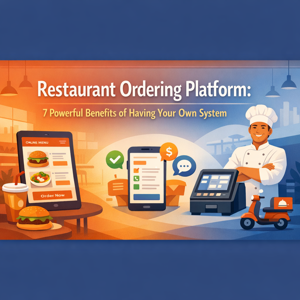 Restaurant Ordering Platform: 7 Powerful Benefits of Having Your Own System