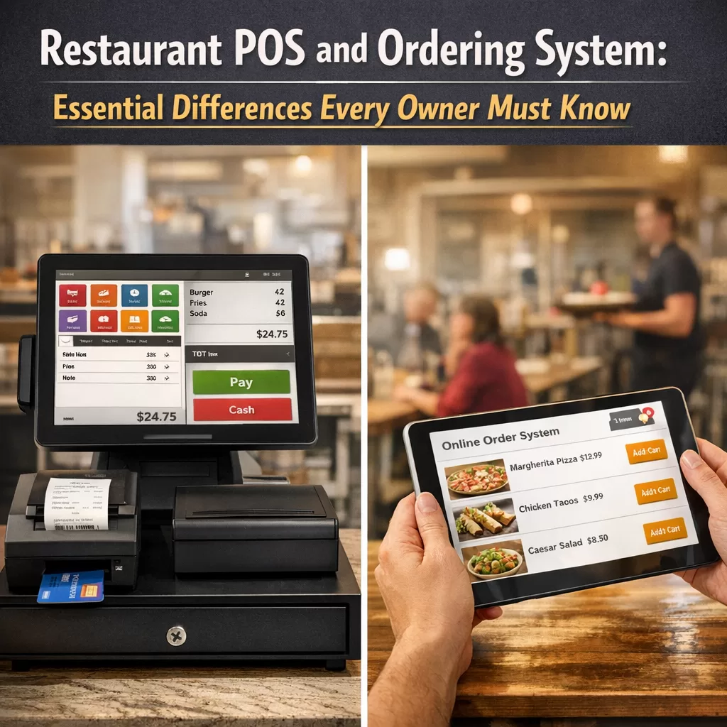 Additional Illustration of Restaurant POS and Ordering System: Essential Differences Every Owner Must Know