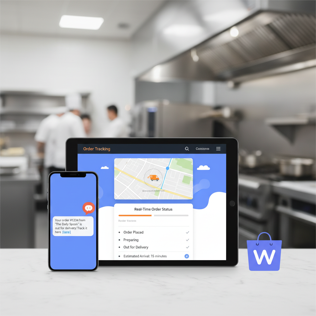How to Add Real-Time Order Tracking and SMS Notifications to Your WooCommerce Restaurant Website