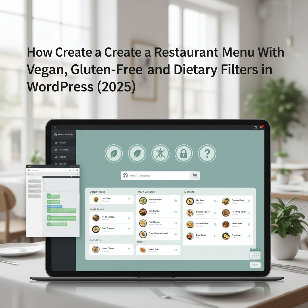 How to Create a Restaurant Menu With Vegan, Gluten-Free, and Dietary Filters in WordPress (2026)