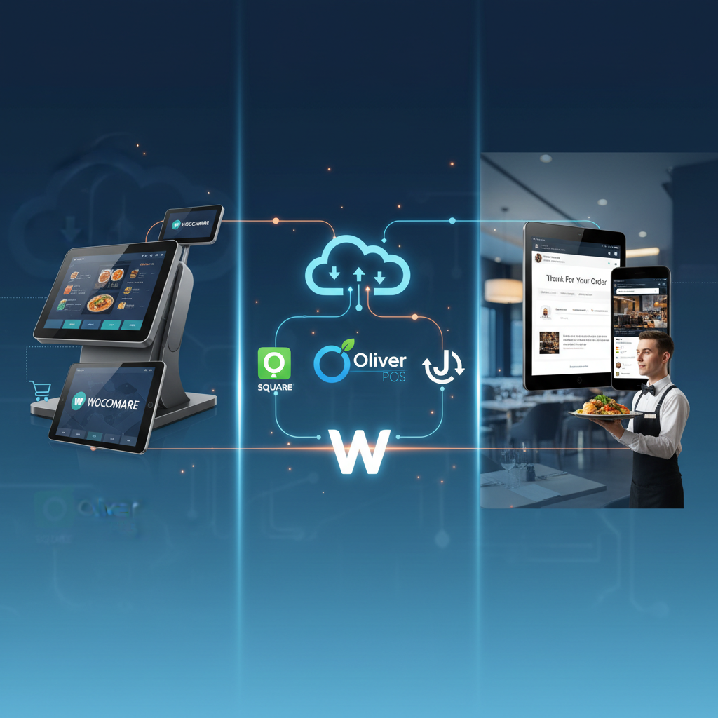 How to Integrate a POS System with WooCommerce for Your Restaurant: Syncing In-Store and Online Orders with Square POS, Oliver POS, and Jovvie (Complete Setup Guide)