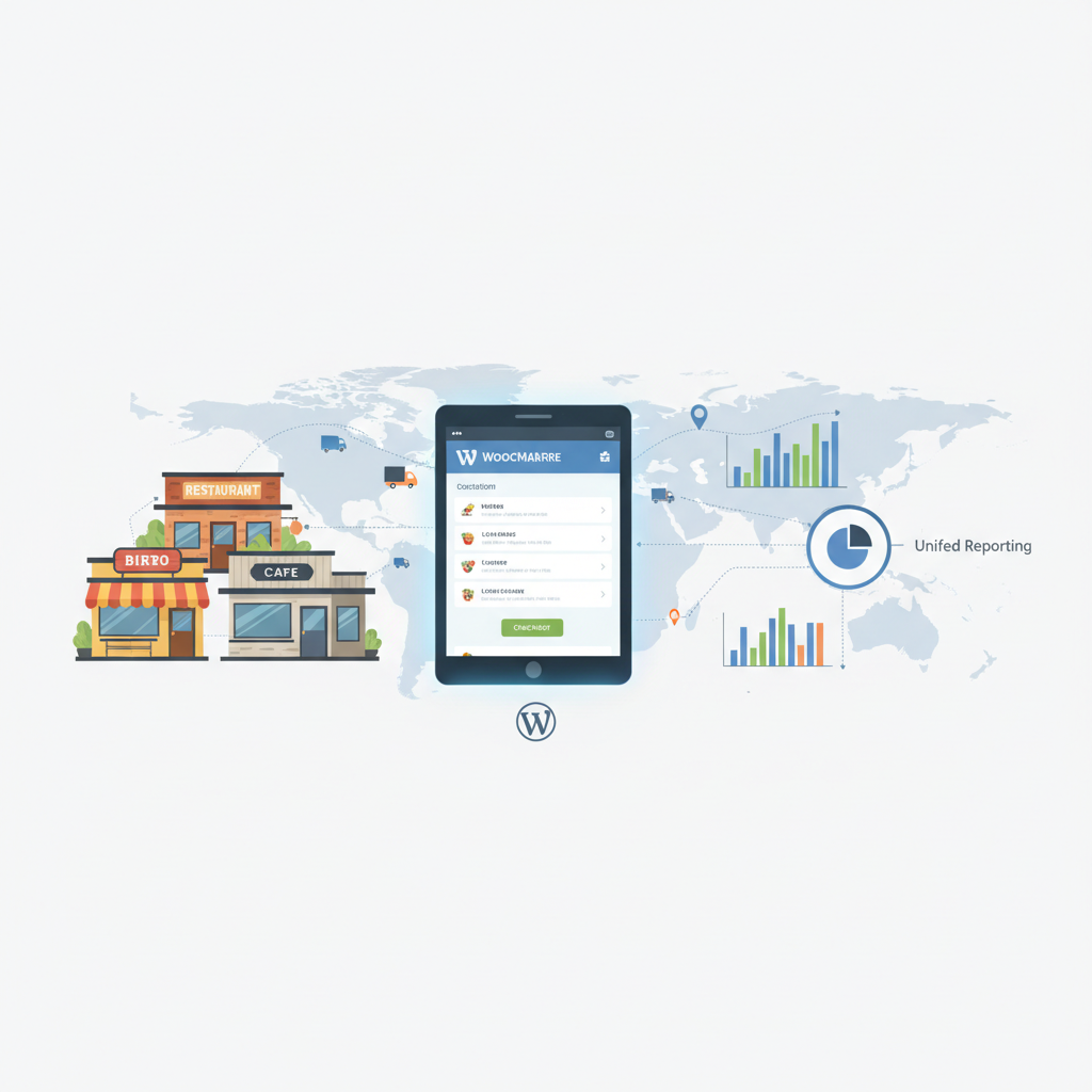 How to Manage Multiple Restaurant Locations with WooCommerce: Separate Menus, Delivery Zones, and Unified Reporting for Multi-Branch Food Businesses (Complete Guide)