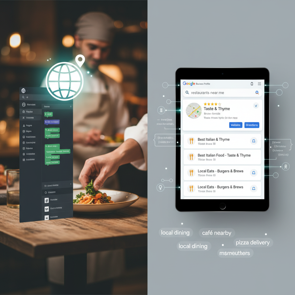 How to Optimize Your Restaurant Website for Local SEO with WordPress: Google Business Profile, Schema Markup, and Location-Based Keywords to Rank #1 in ‘Near Me’ Searches (Complete Guide)
