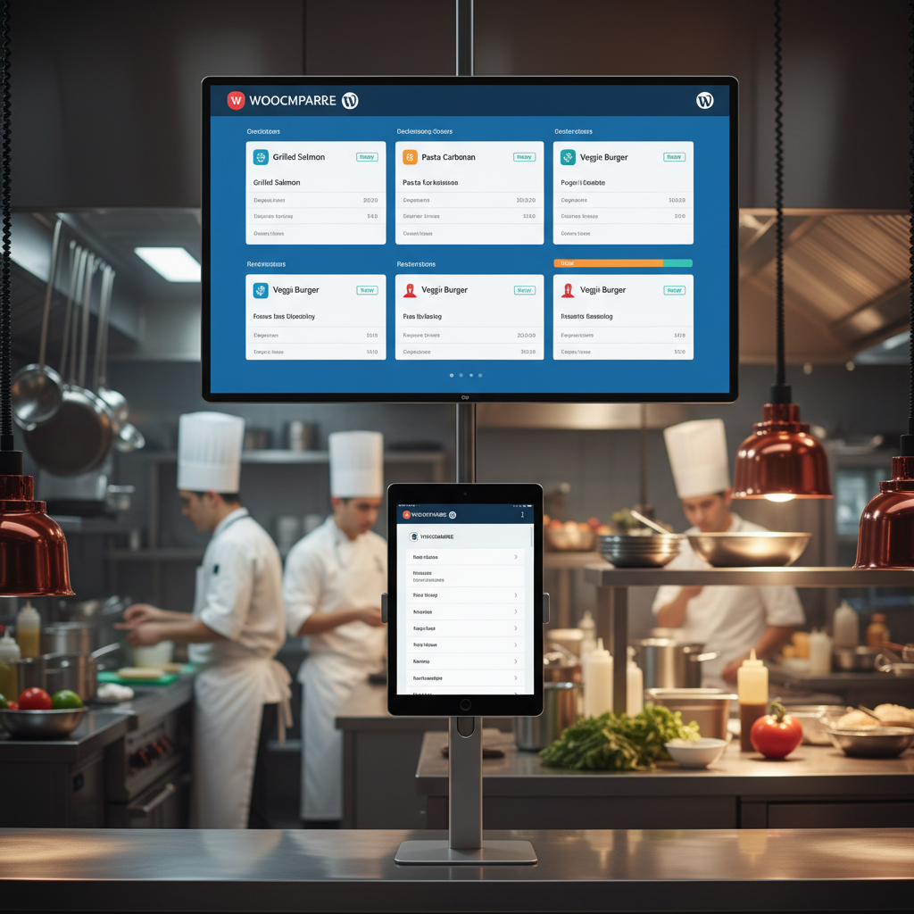 How to Set Up a Kitchen Display System (KDS) for Your WooCommerce Restaurant in WordPress
