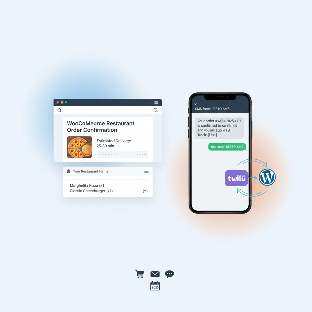 How to Set Up Automated Email & SMS Order Notifications for Your WooCommerce Restaurant (2026)