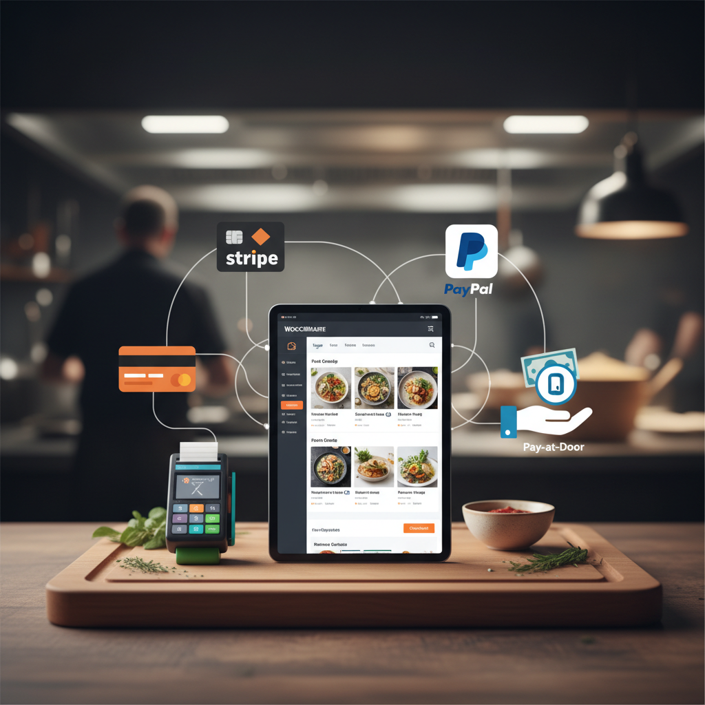 How to Set Up Payment Gateways for Your WooCommerce Restaurant: Stripe, PayPal, Square, and Pay-at-Door