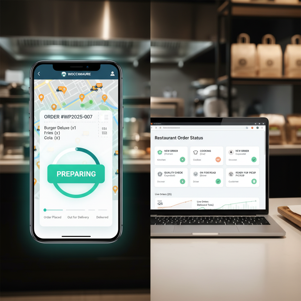 How to Set Up Real-Time Order Tracking for Your WooCommerce Restaurant Website (2026)