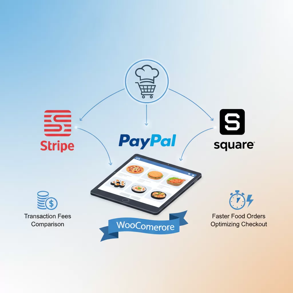 How to Set Up Stripe, PayPal, and Square Payment Gateways for Your WooCommerce Restaurant Ordering System: Step-by-Step Configuration, Transaction Fees Comparison, and Optimizing Checkout for Faster Food Orders (Complete Guide)