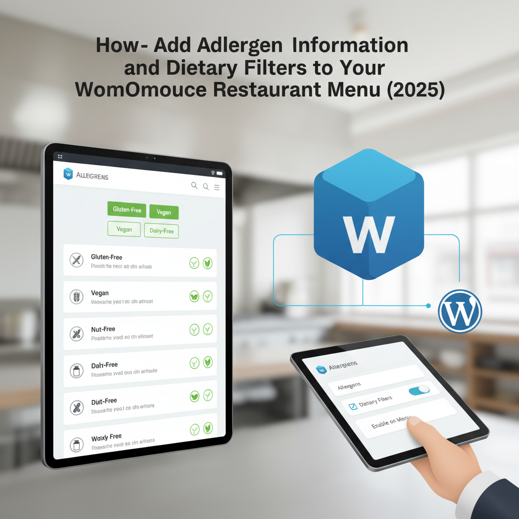 How to Add Allergen Information and Dietary Filters to Your WooCommerce Restaurant Menu (2026)