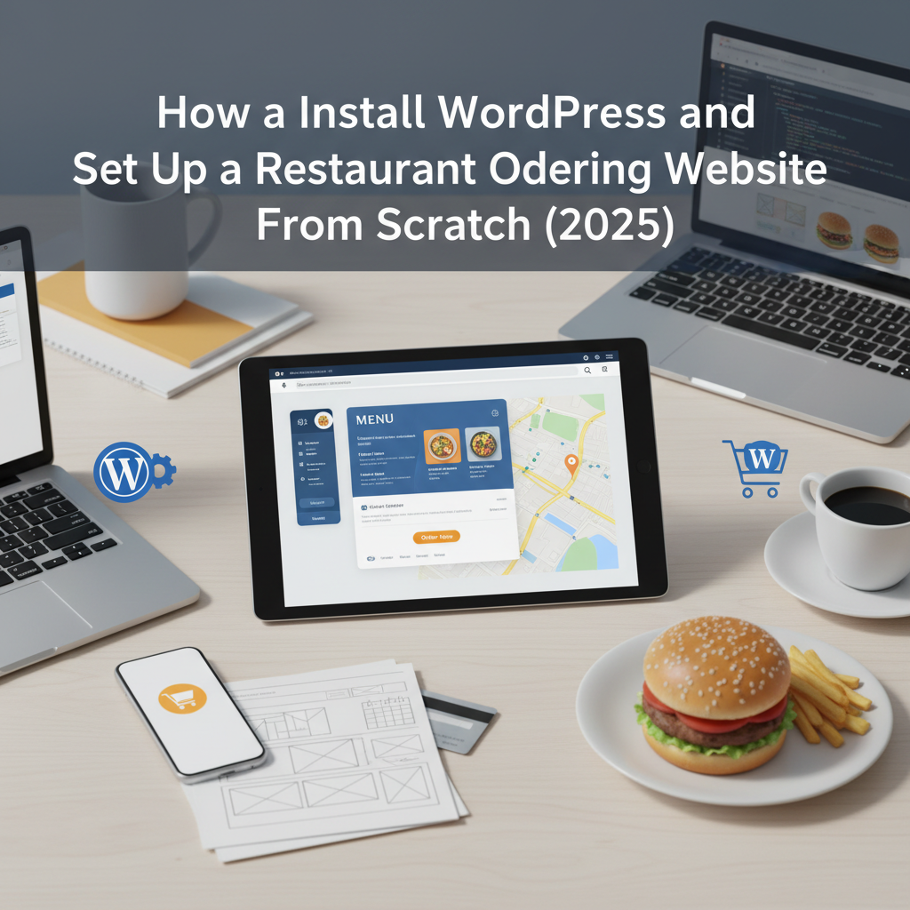 How to Install WordPress and Set Up a Restaurant Ordering Website From Scratch (2026)