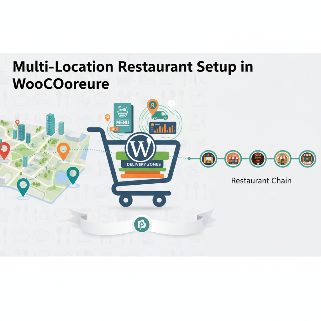 How to Add a Multi-Location Restaurant Setup in WooCommerce (Menus, Delivery Zones & Reporting)