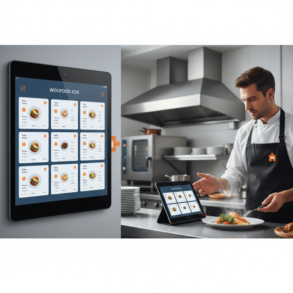 How to Connect a Kitchen Display System (KDS) to Your WooCommerce Restaurant for Faster Order Prep