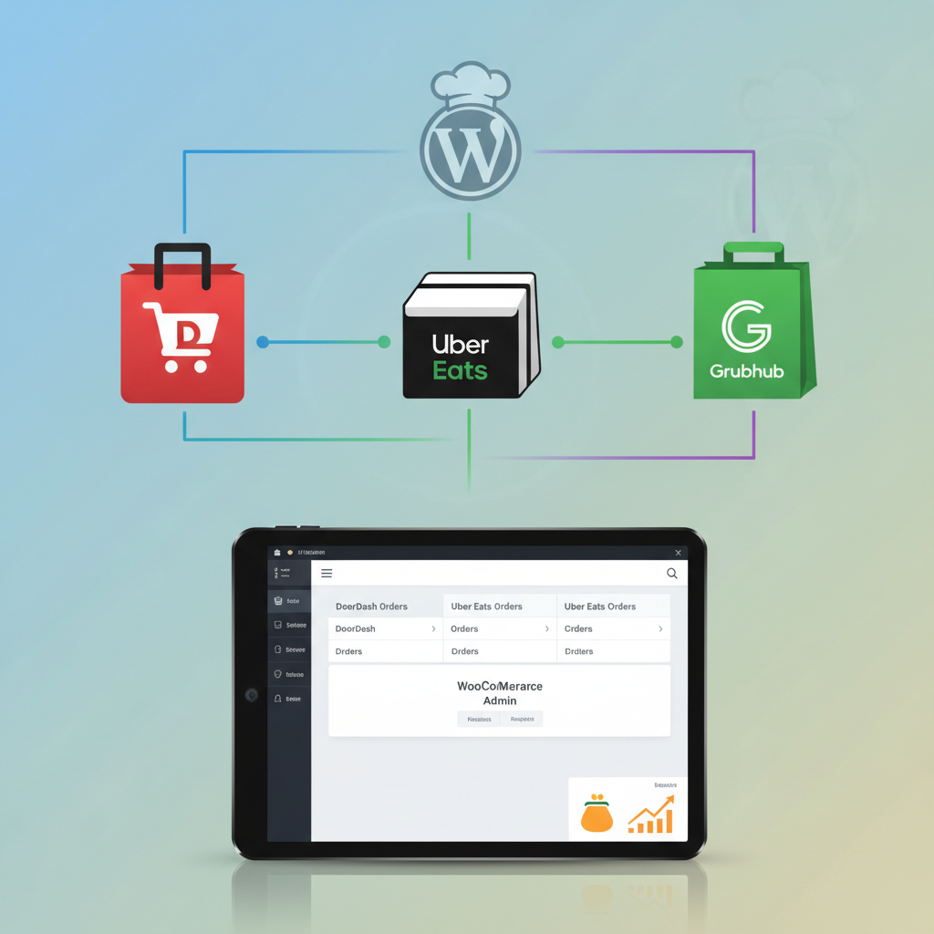 How to Integrate DoorDash, Uber Eats & Grubhub with Your WooCommerce Restaurant (Without Losing Margins)