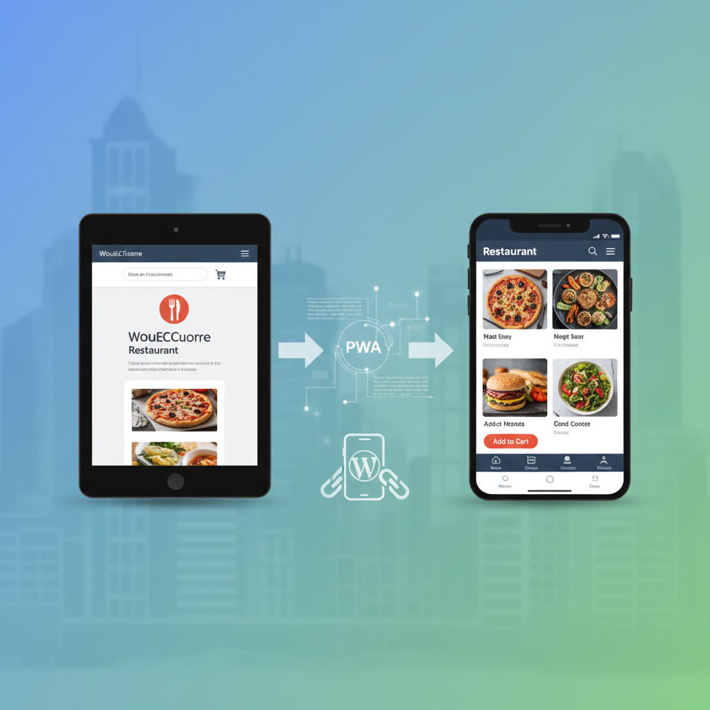 How to Turn Your WooCommerce Restaurant Into a Progressive Web App (PWA) for App-Like Ordering