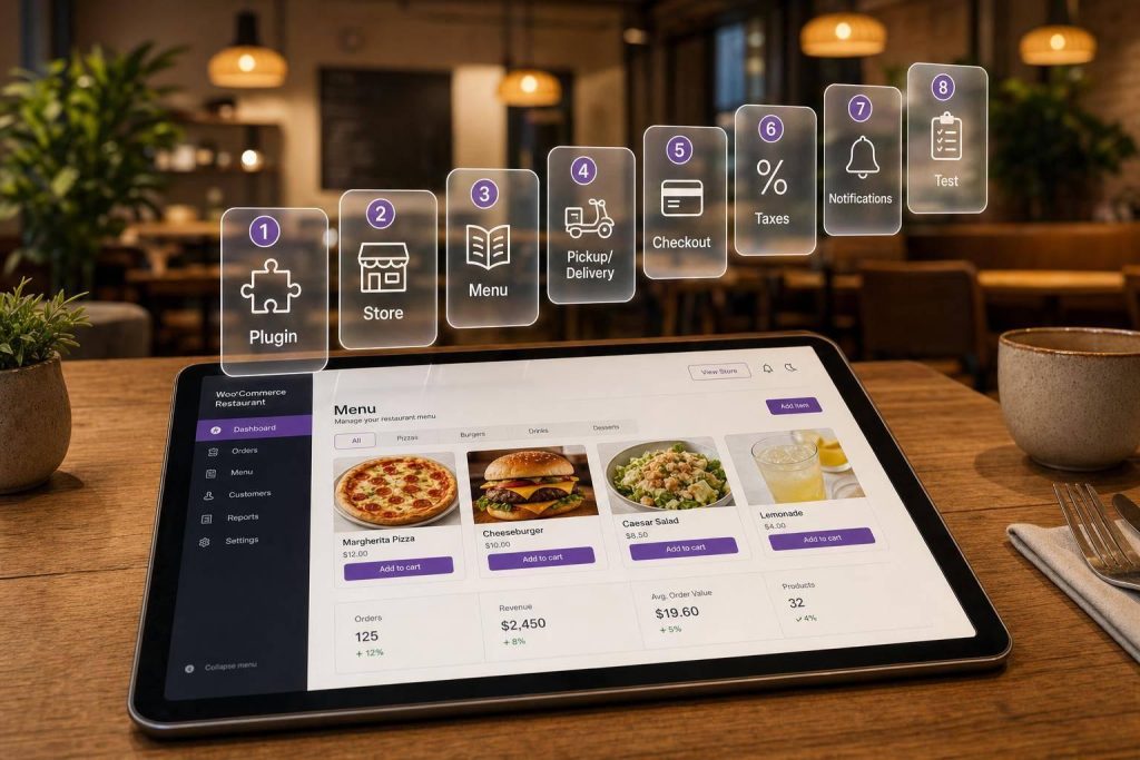WooCommerce Restaurant Plugin: Key Setup Steps