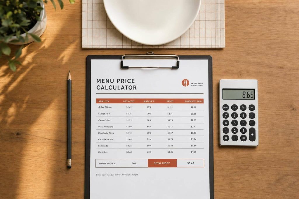 Menu Price Calculator