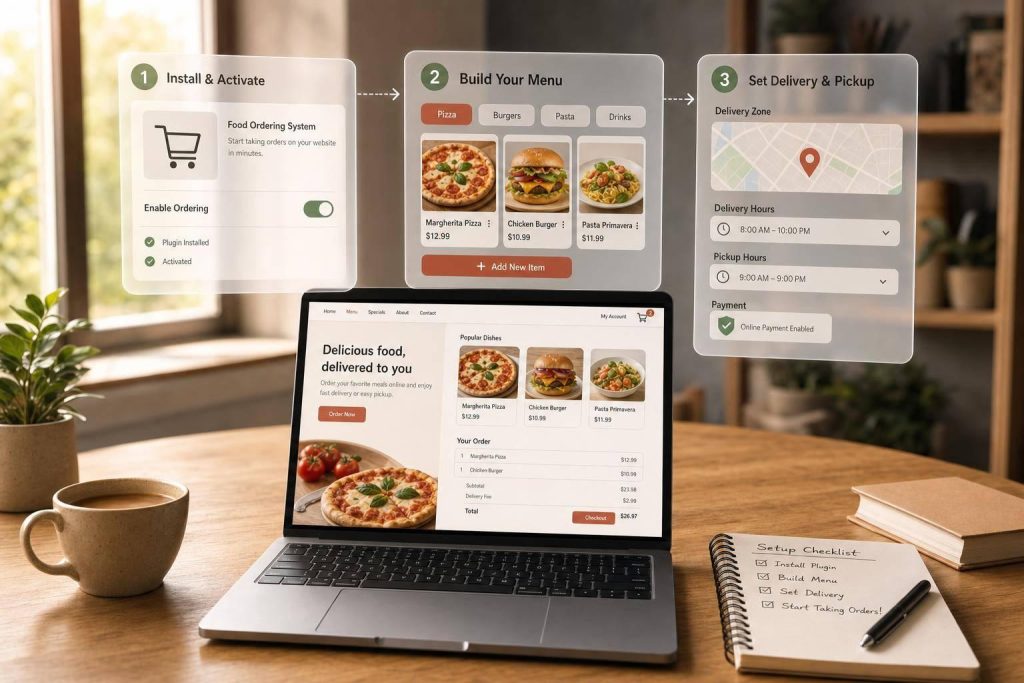 Food Ordering System for WordPress: Setup Guide