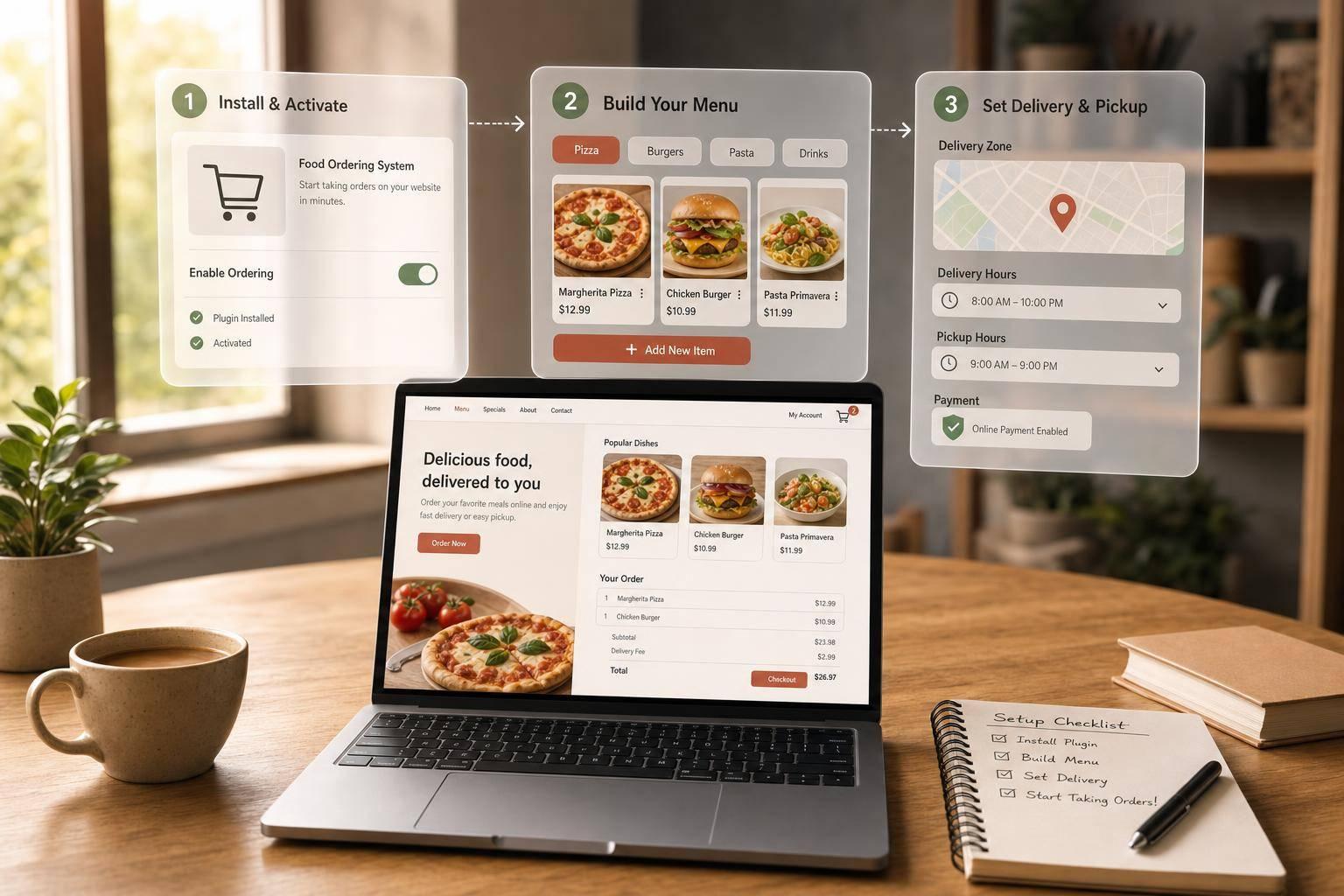 Food Ordering System for WordPress: Setup Guide