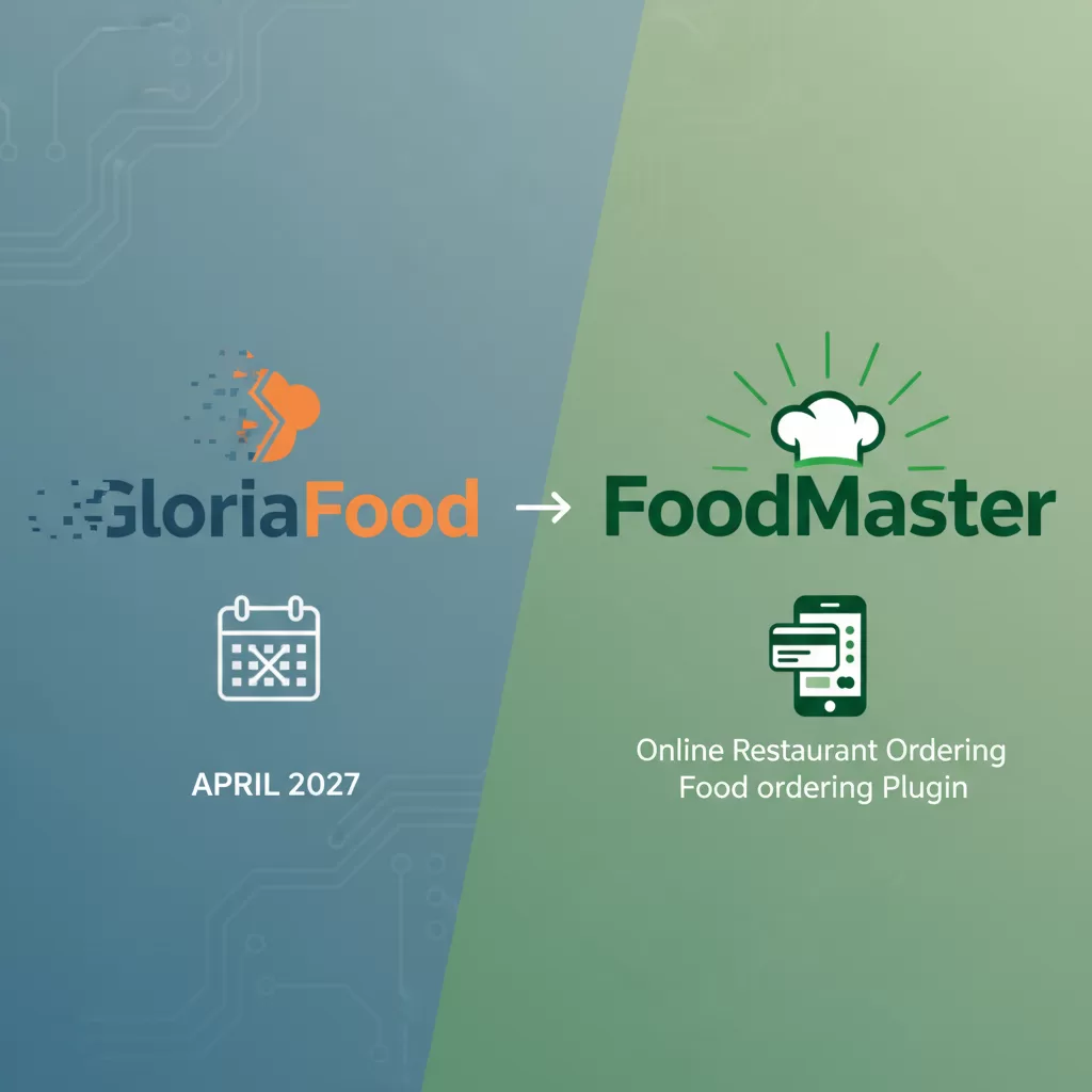 GloriaFood Alternative: Why FoodMaster Is the Best Replacement Before the April 2027 Shutdown