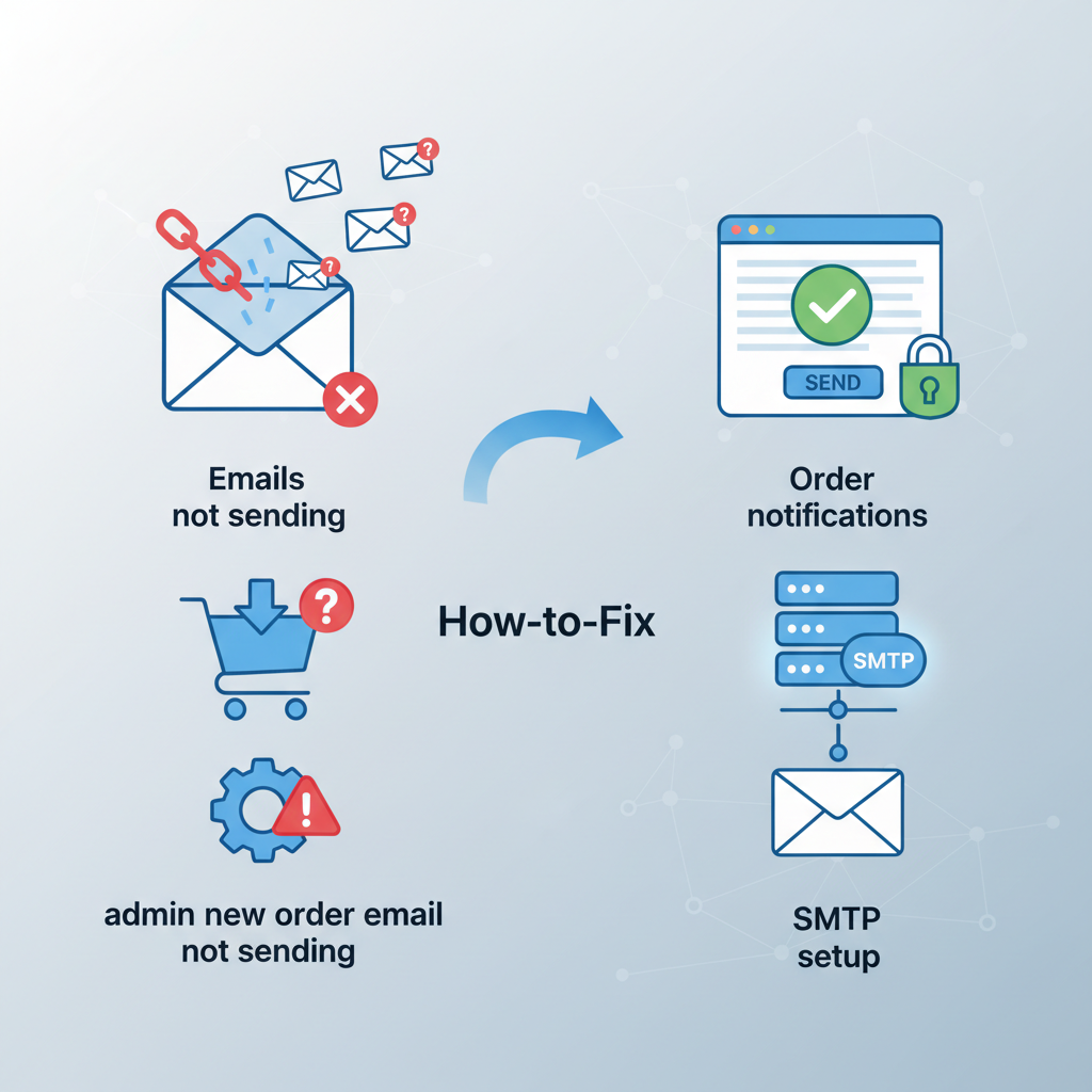 How to Fix WooCommerce Emails Not Sending: Order Notifications and SMTP (2026)